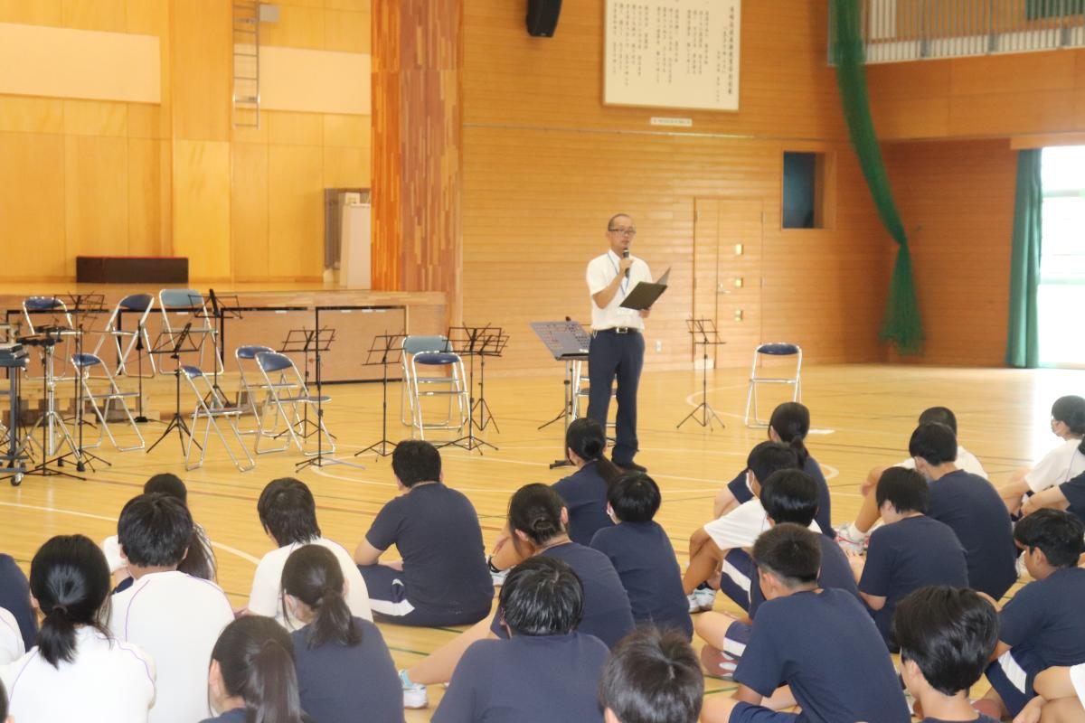 令和8年度 夏休み前集会