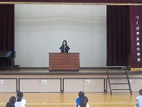 夏休み前の全校集会(R8)