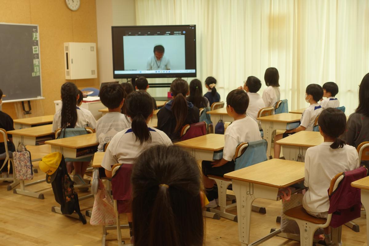 4年生:夏休み前集会