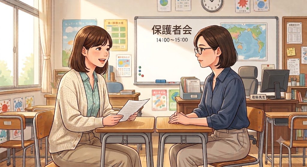 保護者面談、ありがとうございました