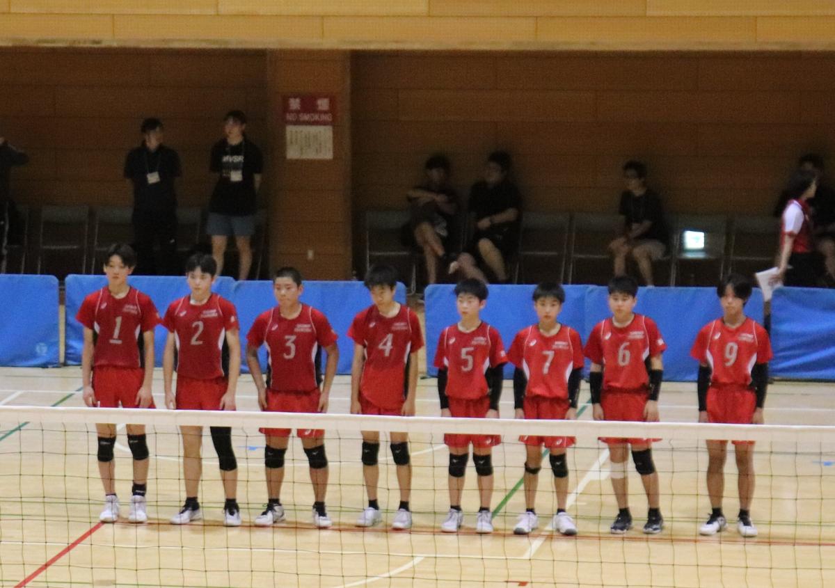 県大会2回戦【男子バレーボール部】