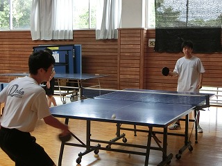 夏休み部活動⑫~卓球部~