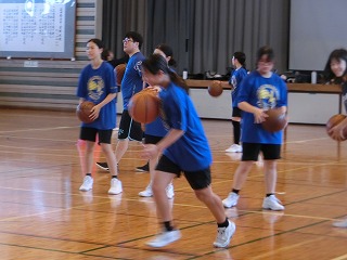 夏休み部活動⑭~女子バスケットボール部~