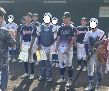 県南選抜大会【野球部】