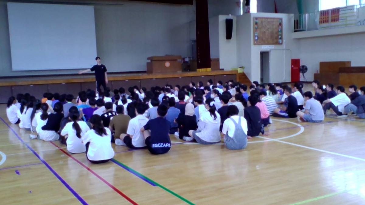 6年生の学年集会