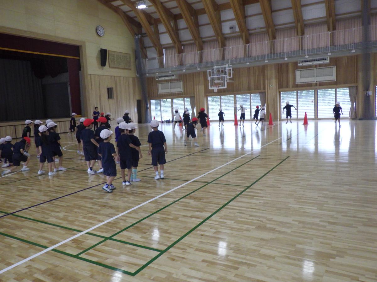 からだを動かすのって楽しいね