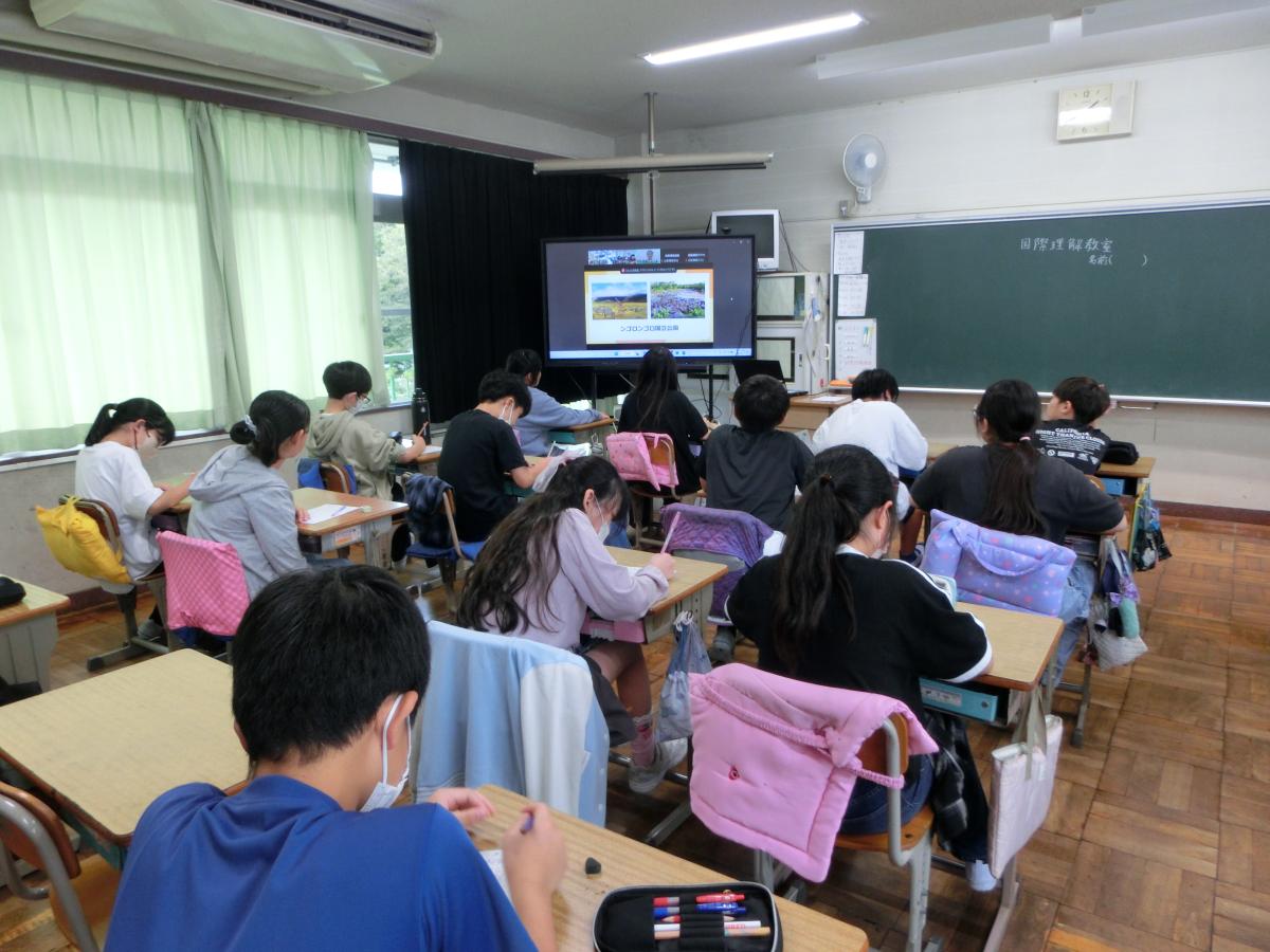 タンザニアでの国際理解教室