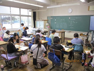 2年生のオープンスクールがありました。