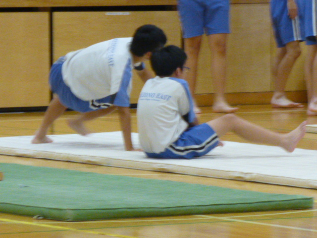 9月15日(火)9年生 体育