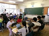 お客様が来校されました!!