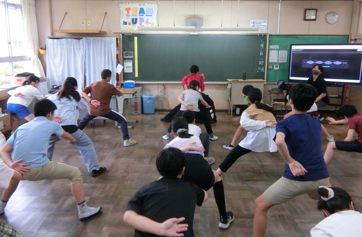 運動会に向けて練習開始