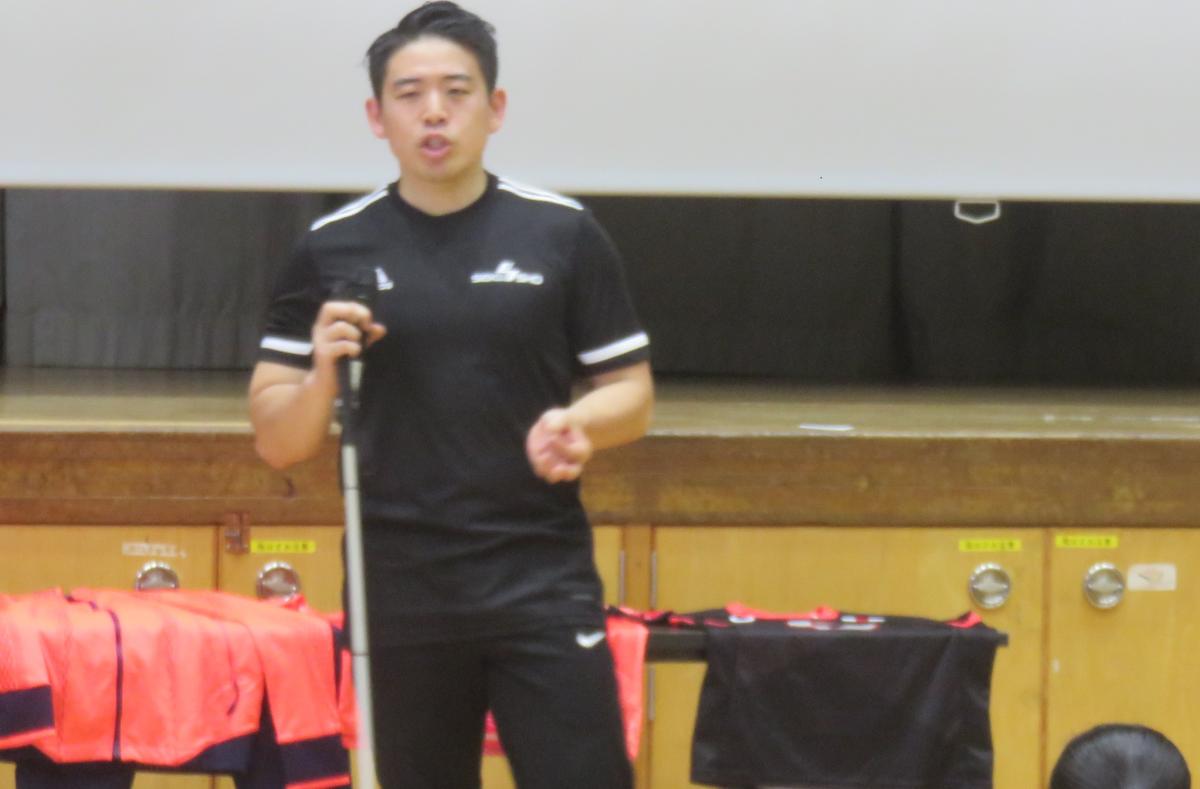 ゴールボール出前授業