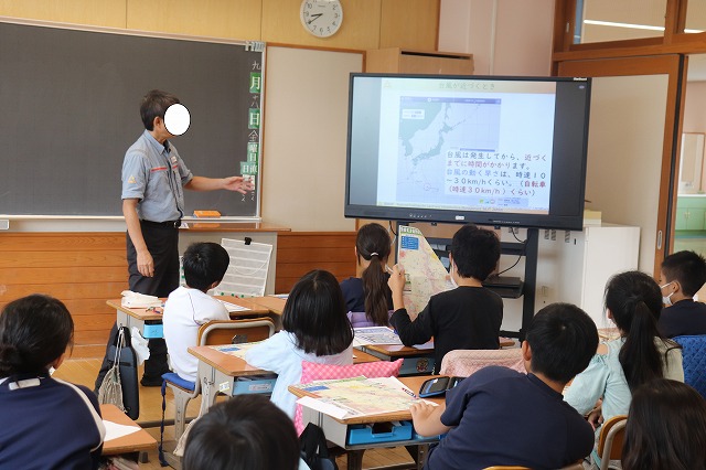 4年生防災教育2日目