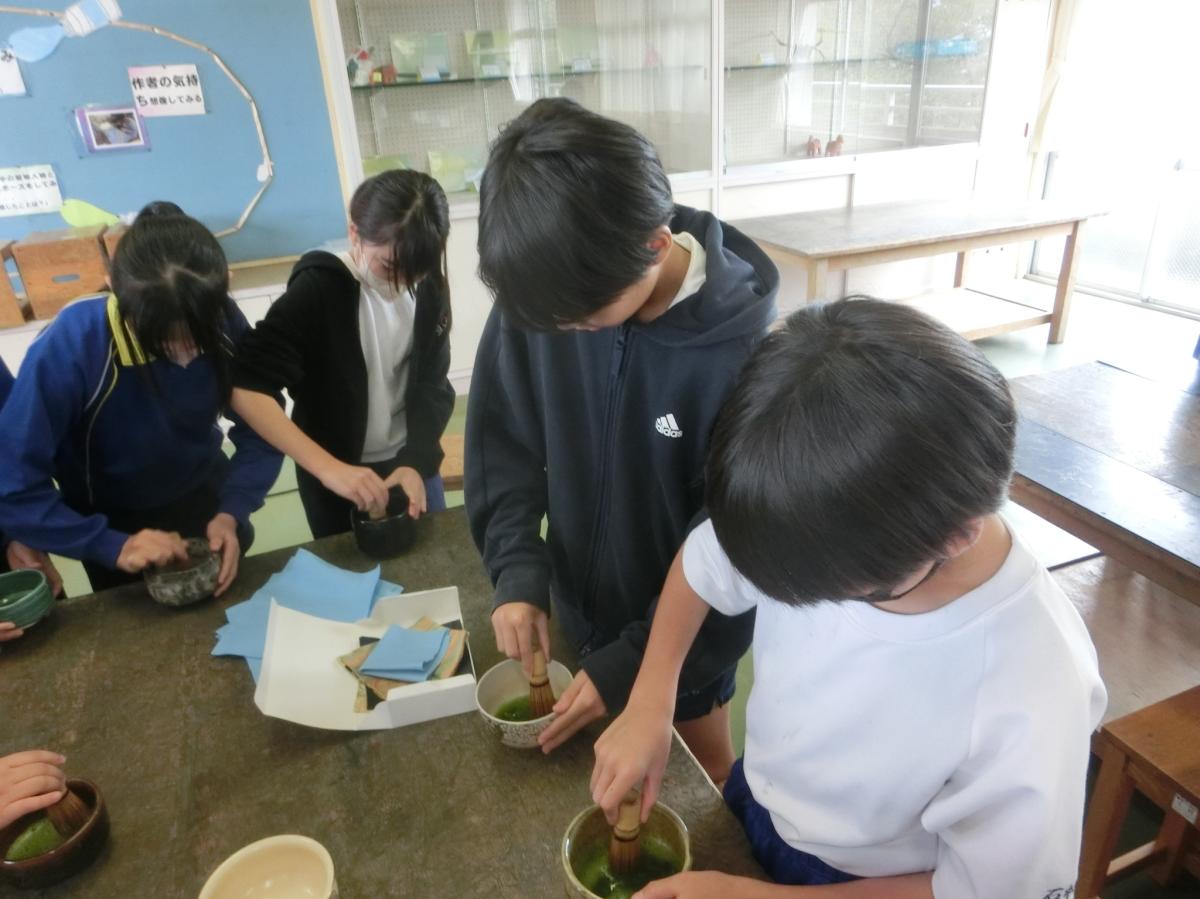 6年生 茶道教室