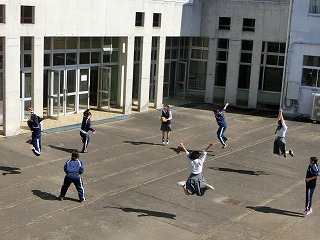 昼休みの楽しいひと時・・・