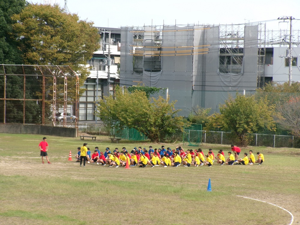 体育祭の練習が本格的に始まりました