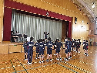 【8年生】 合唱練習風景
