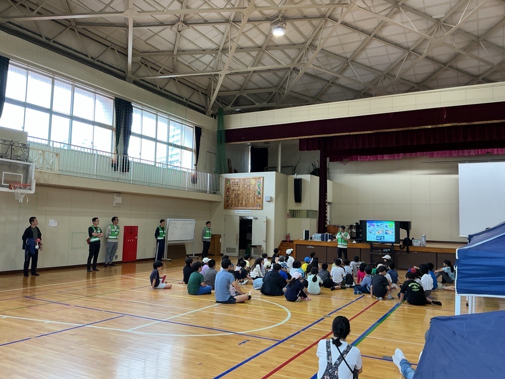 【学校より】防災キャンプ2日目_終わりの会