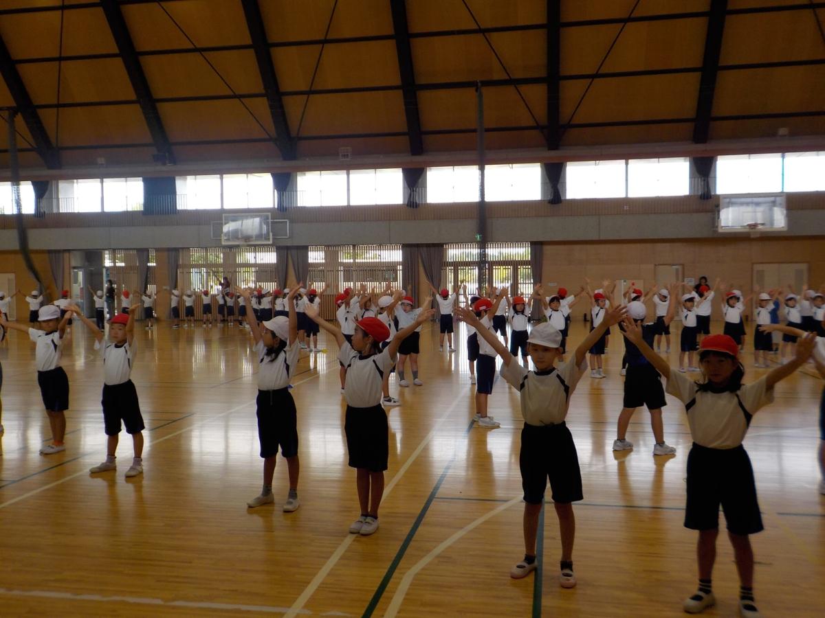 運動会の学年練習が始まりました!