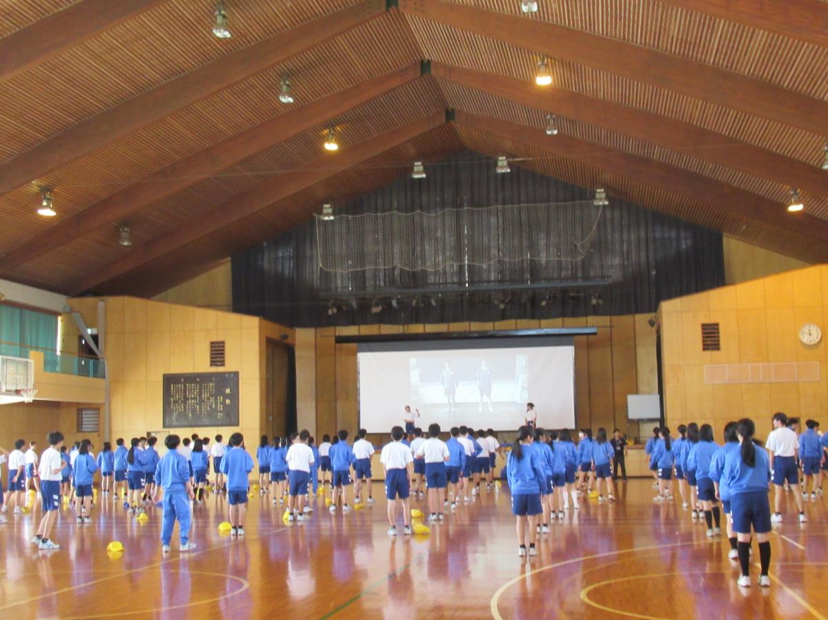 体育祭に向けた応援練習