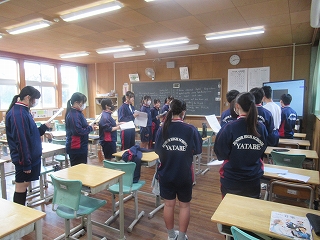 【9年生】10月になりました