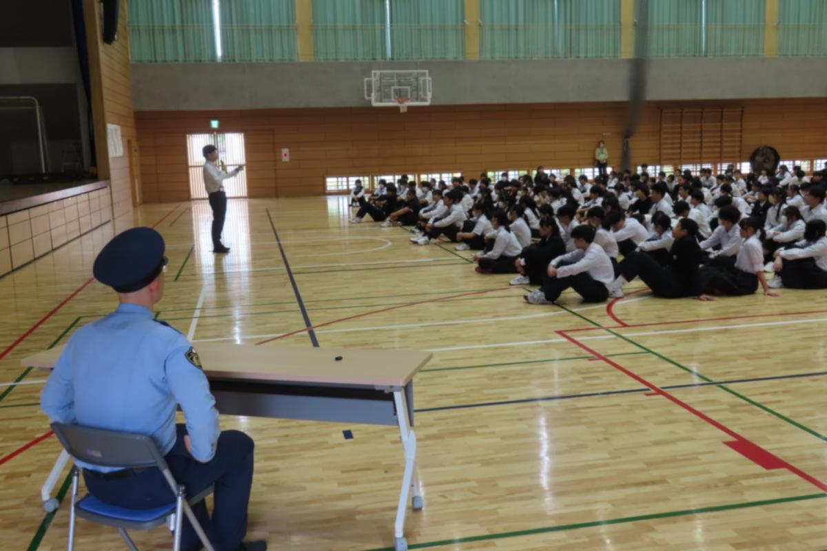 小中合同避難訓練