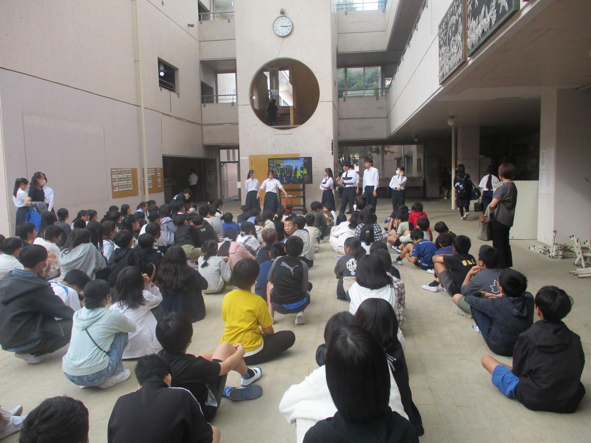 【6学年】並木中学校へオープンスクール