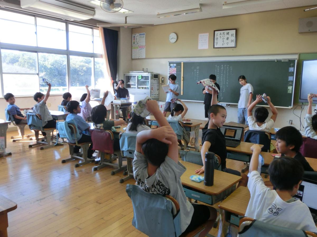 保健委員会による清潔調べ!