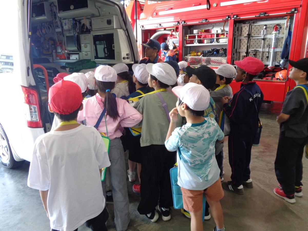 つくば市中央消防署見学