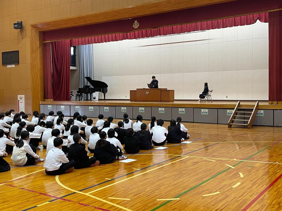 R8 1学期終業式