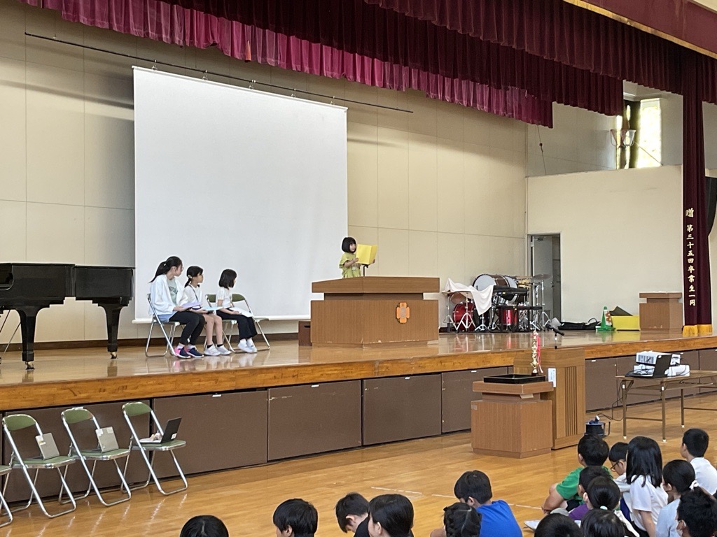1学期終業式・2学期始業式