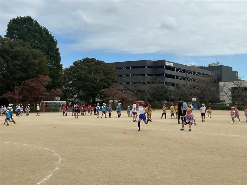 【学校より】運動会に向けてリレー練習頑張っています