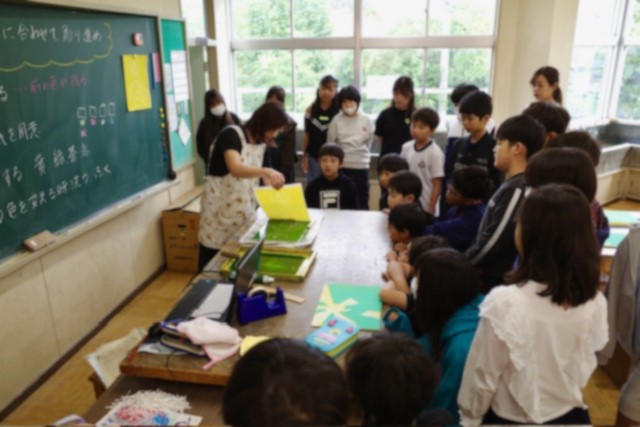 木版画多色刷りに挑戦!