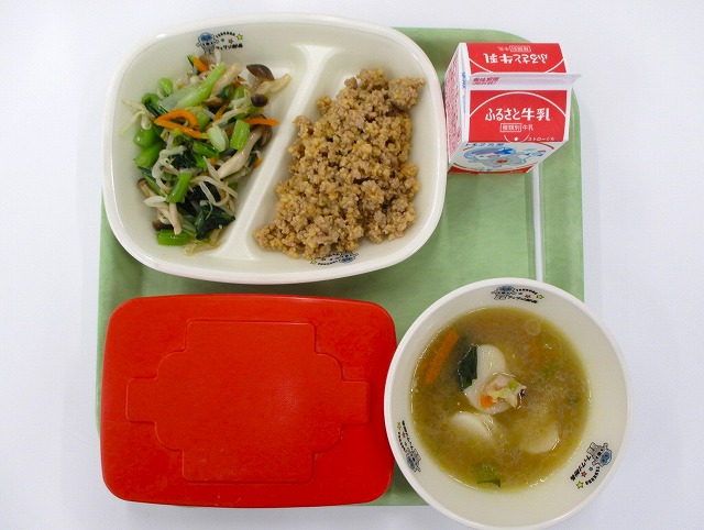 10月16日(金)給食の様子