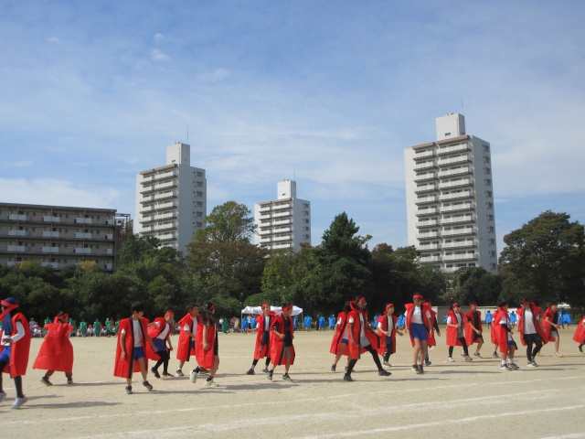 【学校より】運動会の予行練習