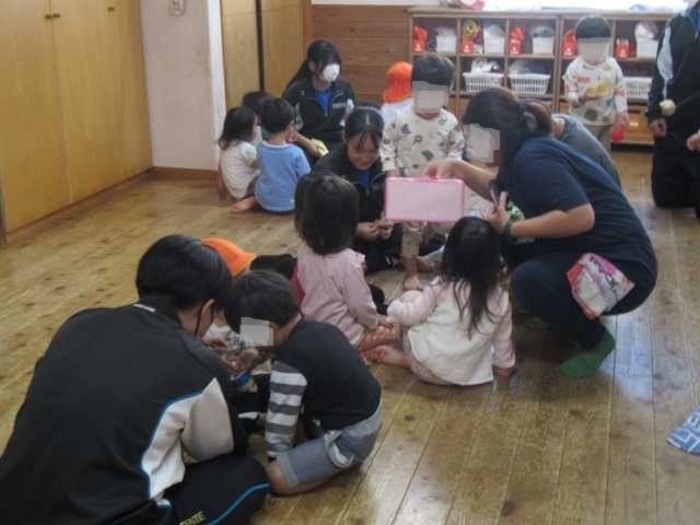 お兄さん・お姉さんとして活躍!保育園訪問