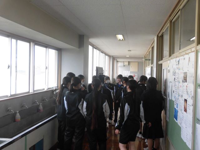 明日は創見祭(合唱の部)が行われます。