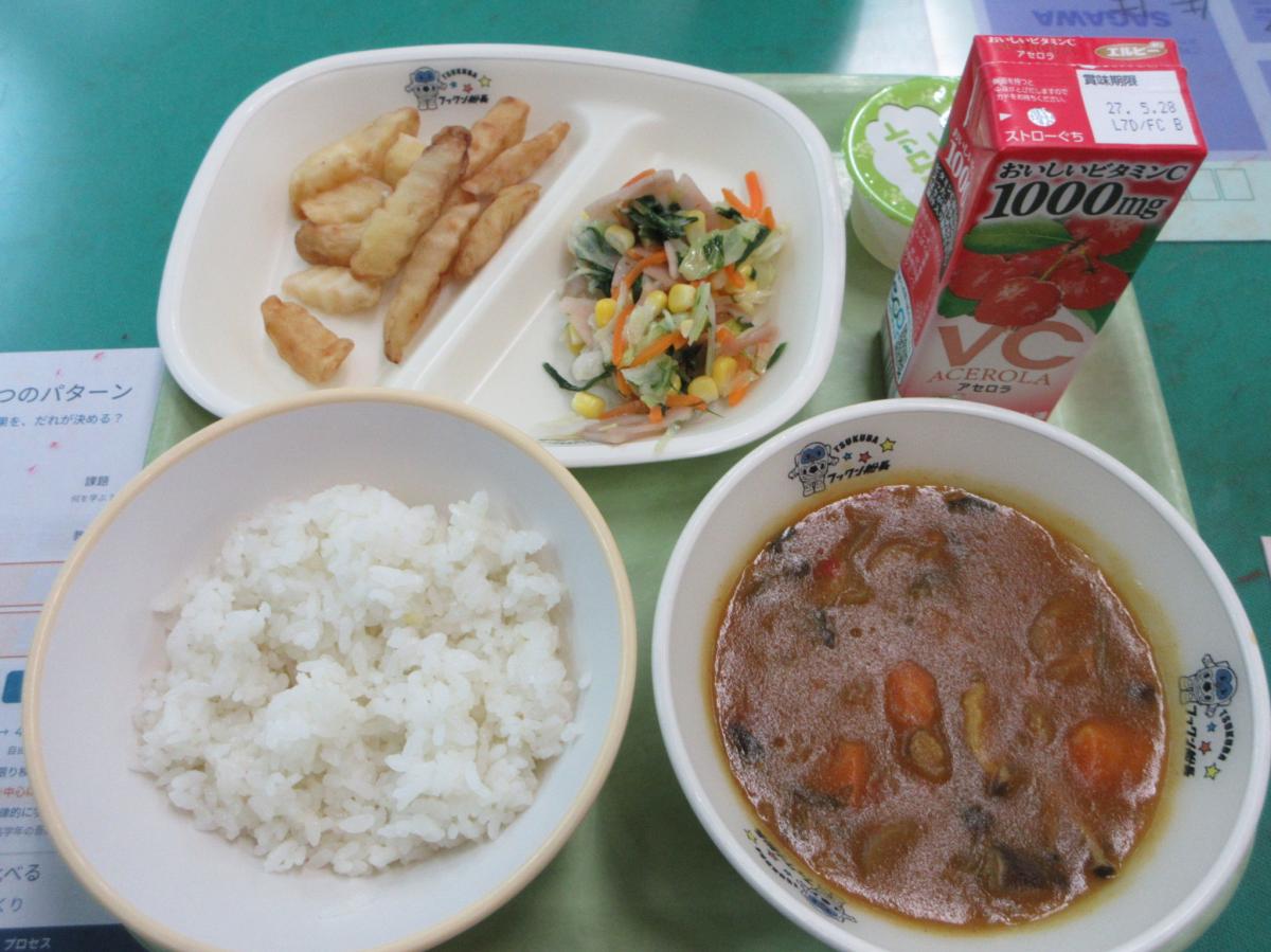 【学校より】みんなで食べよう給食の日