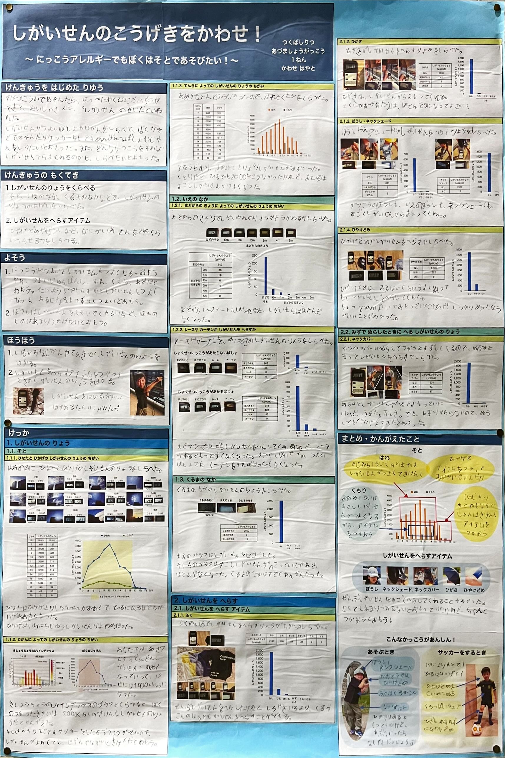 しがいせんのこうげきをかわせ！～にっこうアレルギーでもぼくはそとであそびたい！～